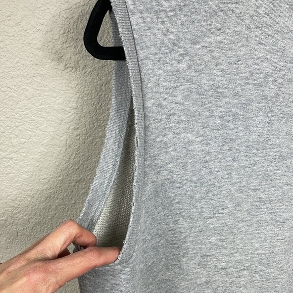 NWT Joes Jeans Marnie Cotton Tank Jumpsuit Heather Grey Gray Lounge Sz XL - Picture 6 of 12